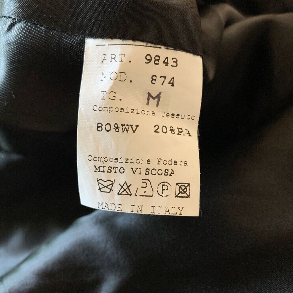 Rani Arabella Cape Coat Jacket M Poncho Gray Wool Blend Pockets High Neck - Picture 6 of 6